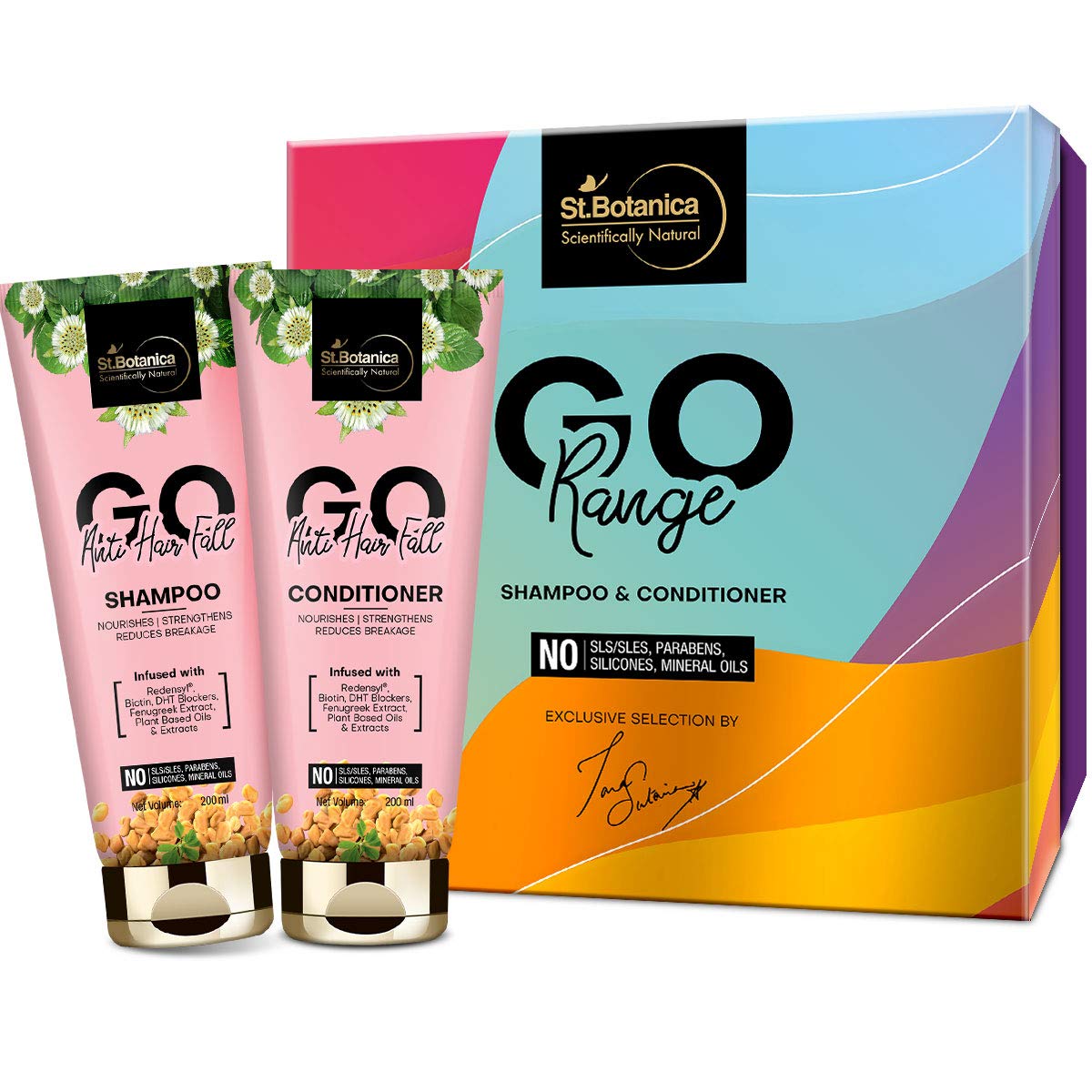 Buy St.Botanica Go Anti Hair Fall Shampoo, 200ml + Conditioner, 200ml