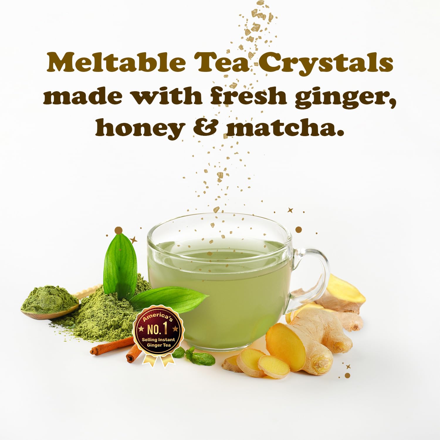 Pocas Honey Ginger Tea with Matcha 20 Packs — view 4