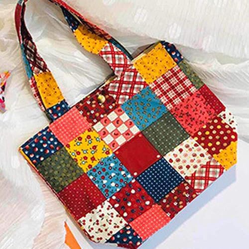 Miniatura 4 de 21 piezas de 10 x 10 pulgadas, de tela de retazos de tela de algodón con estampado floral, precortadas, para manualidades, costura, álbumes de