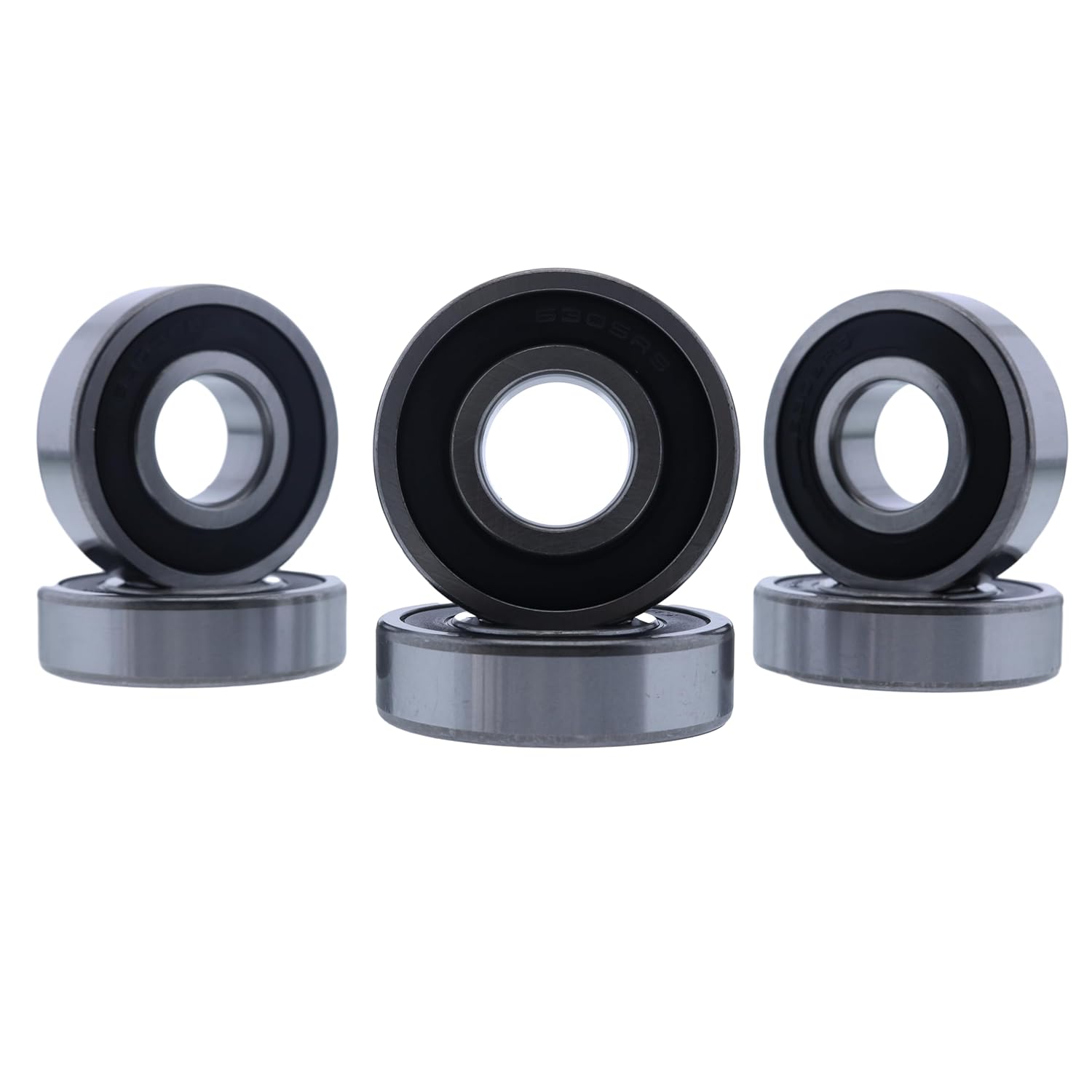 6PCS 783555 552184 Spindle Bearing with High Temperature Grease Compatible with Jacobsen Hustler in Zero Turn Lawnmower