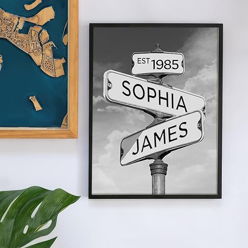 Vista 127 de Cartel de letras de canción de regalo personalizado para esposo, letras personalizadas y foto de pareja Wallart Letras de canciones de Wallart, arte