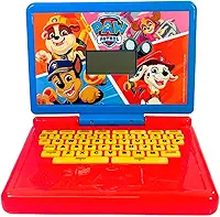Candide Laptop Infantil Patrulha Canina – Notebook Educativo Bilíngue com Minigames – Brinquedo Infantil (3 +)
