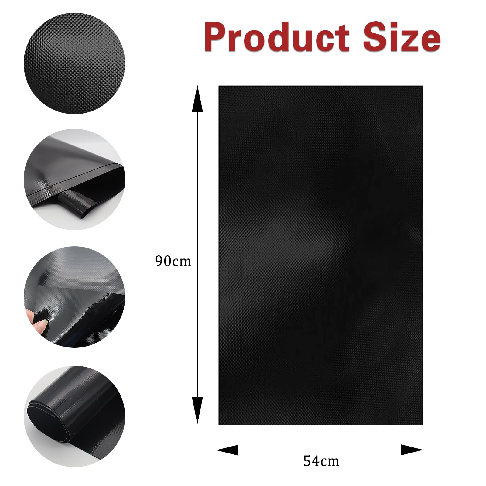 54 * 90cm Tapis Plaque Induction Silicone Tapis Protection Plaque Induction Grand Protège Plaque Induction Plaque de Cuisson Magnétique Cooktop Anti Rayures Non Slip