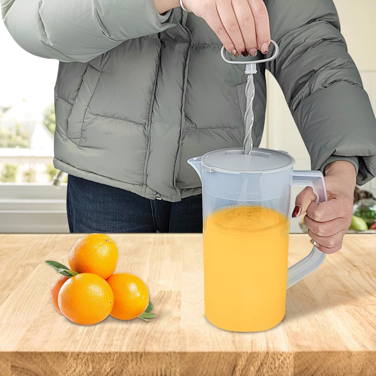 MICA Water Pitcher 2個セット Amazon.com: JBK Pottery 2-Quart Blue Mixing Pitcher with