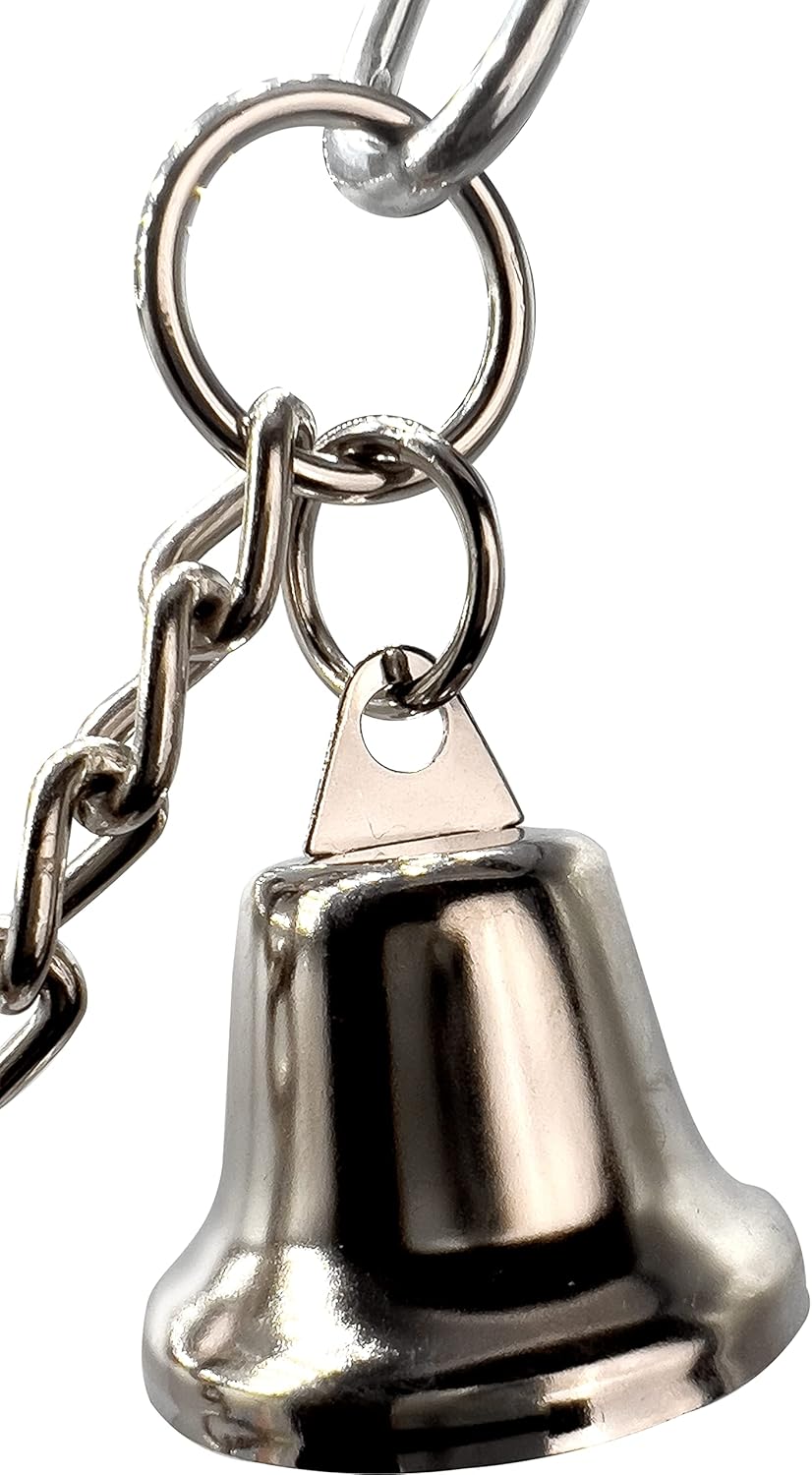 1014 Super Rattle Ringer - Handcrafted Versatile Avairy Hanging Toy, Stainless Steel Spoons and Pots, Beautiful Acrylic Pacifiers, Perfect for African Grey Cockatoo Amazon