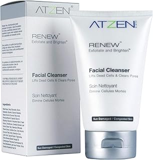 RENEW Limpiador facial orgánico – Exfolia y l...