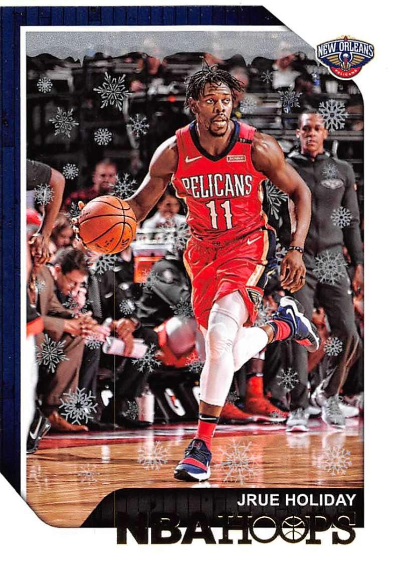 Amazon.com: 2018-19 NBA Hoops Winter Holiday #181 Jrue Holiday New
