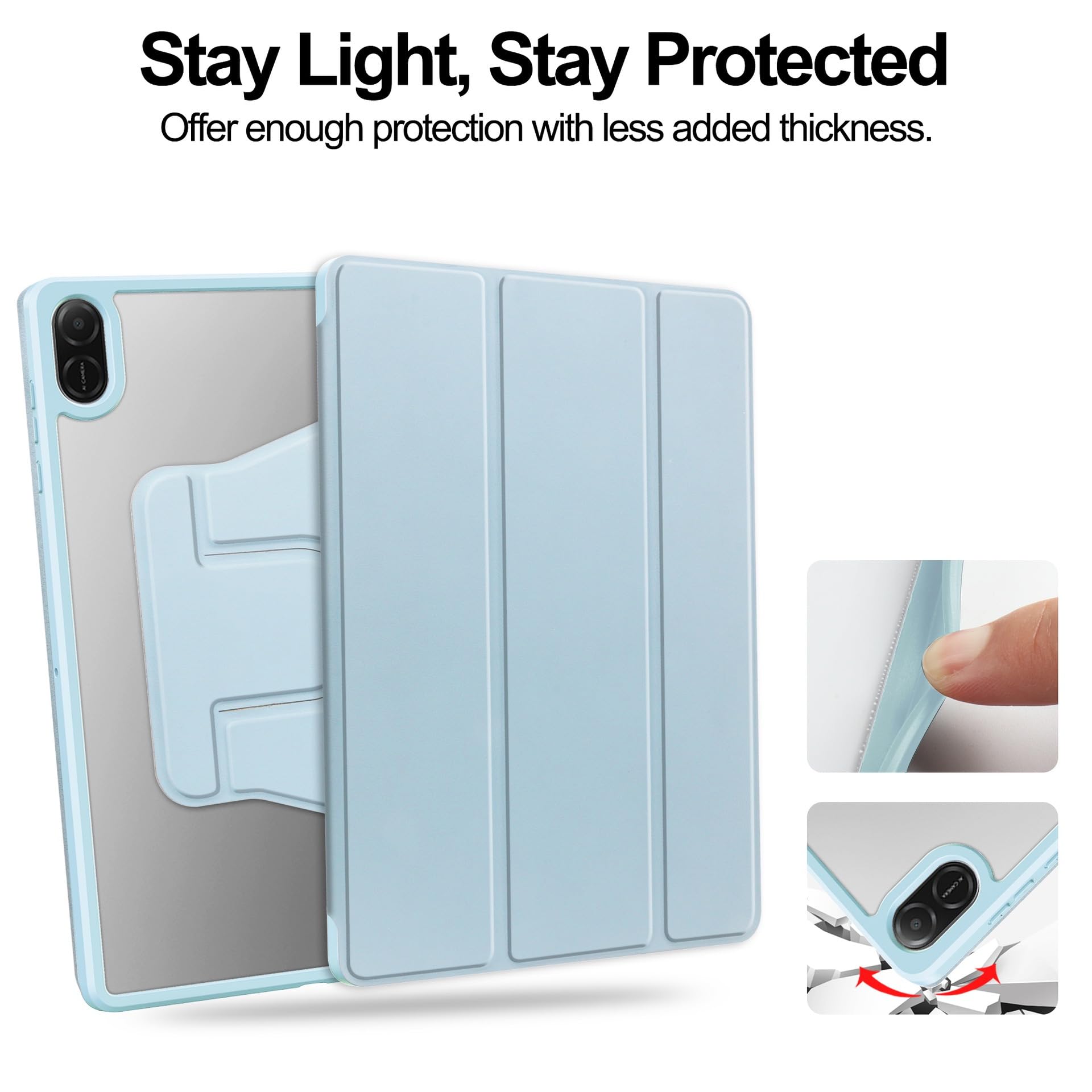 GLANDOTU Custodia per Honor Pad X8a 11 pollici con