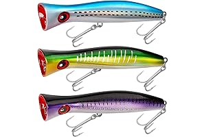 THKFISH Topwater Fishing Lures | GT Popper Lures for Tuna