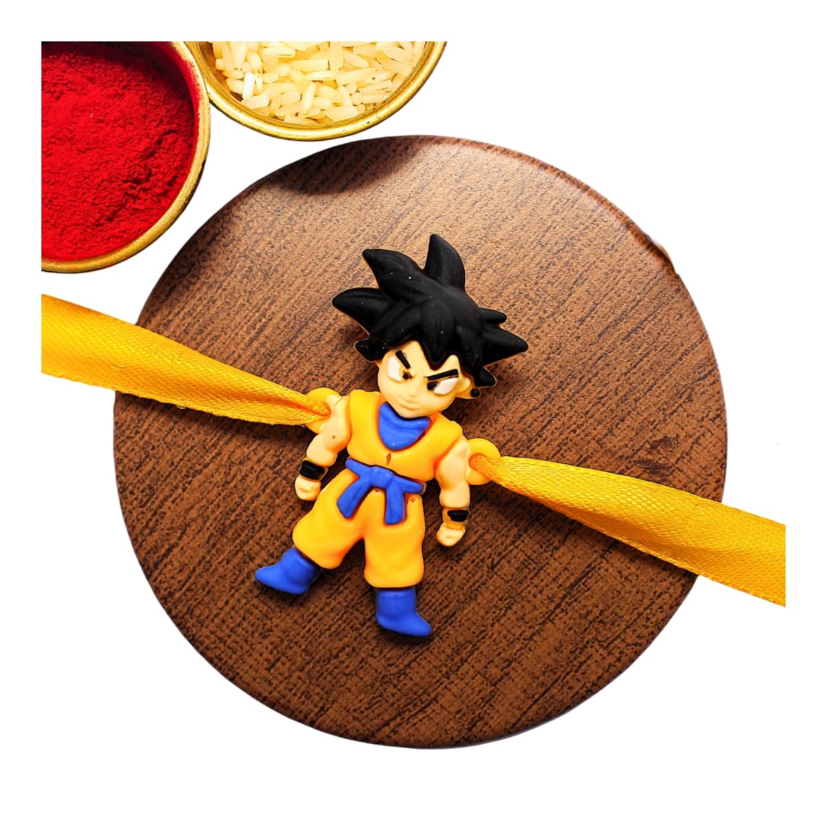 BANDHAN 5D Soft Rubber Goku Cartoon Kids Rakhi | new latest rakhi design | fancy rakhi