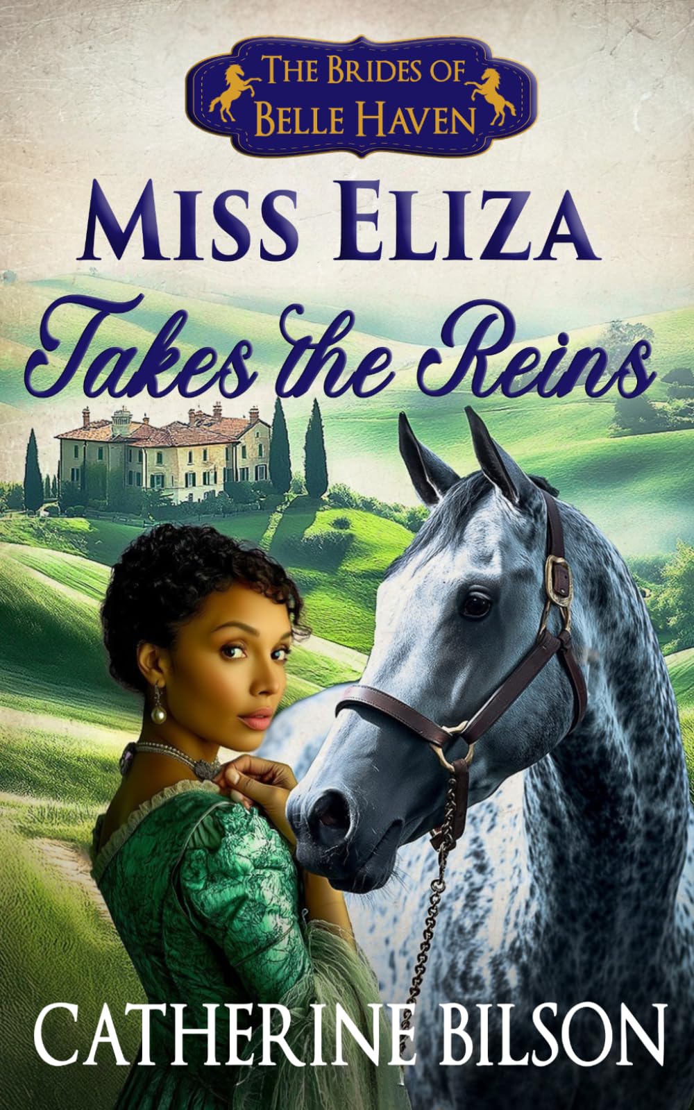 Miss Eliza Takes The Reins: A Sweet Regency Romance with Wounded Warriors, Willing Hearts, and a Home Worth Fighting For: 4 (The Brides of Belle Haven)
