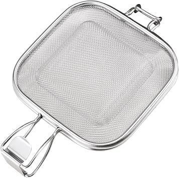 Sandwich Press Tool - Stainless Steel Panini Grill Mesh Press - Pan Toaster Breakfast Machine for Kids, Husband, Wife, Girlfriend, Boyfriend, Family