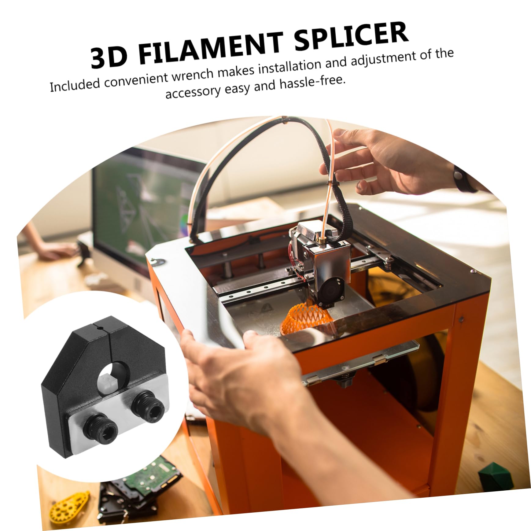 Snapklik.com : SOESFOUFU Filament Welder Connector Filament Splicer For ...
