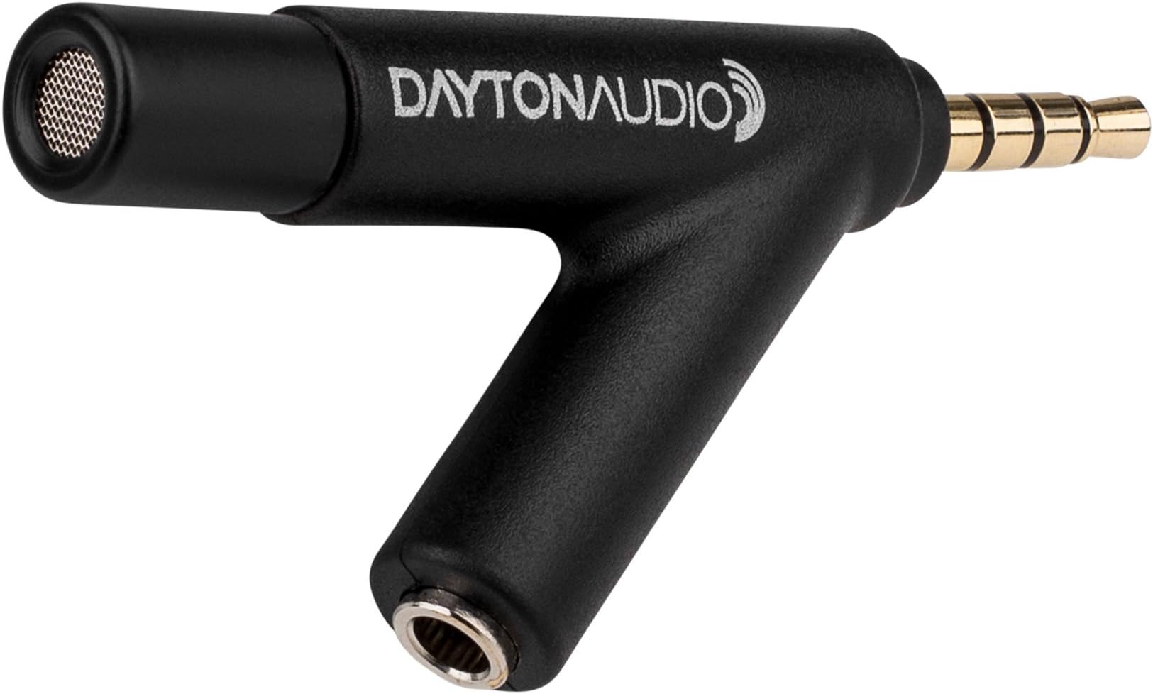 Dayton Audio iMM-6 Calibrated Measurement Microphone for iPhone, iPad Tablet and Android