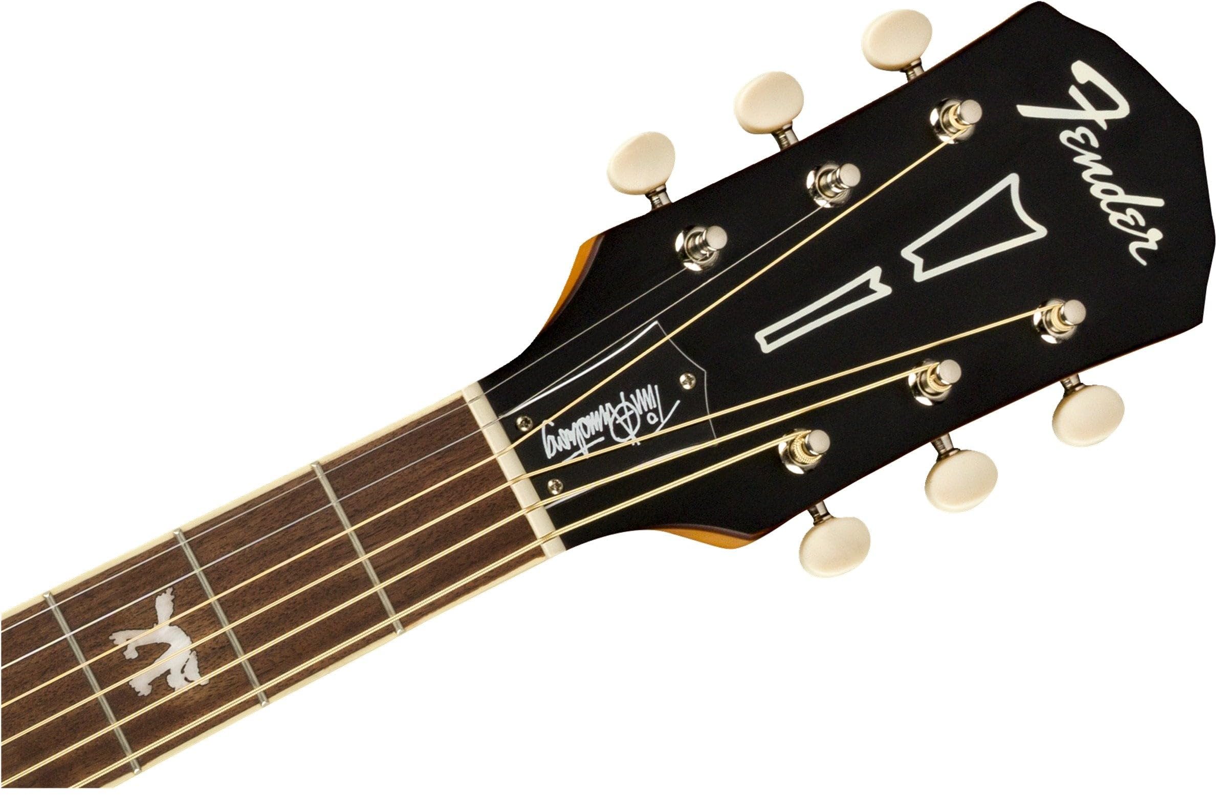Fender Tim Armstrong Hellcat Lefthand - Guitare Acoustique Gaucher