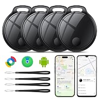 Smart Tag 4 Pezzi per Android e iOS, Bluetooth Tracker per Chiavi