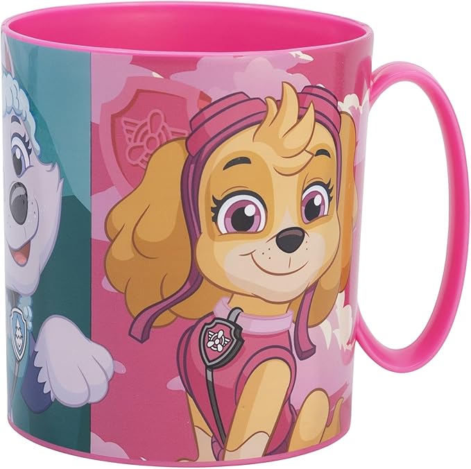 Paw Patrol Kinderbecher, wiederverwendbar, mikrowellengeeignet, 390 ml Paw Patrol Kinderbecher, wiederverwendbar, mikrowellengeeignet, 390 ml