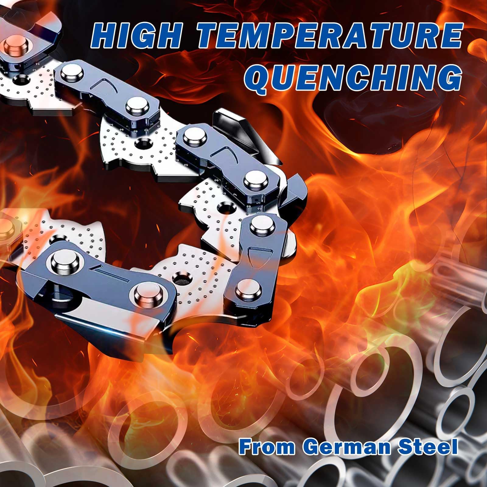 Snapklik.com : Yeerch 18 Inch Chainsaw Chain 3/8
