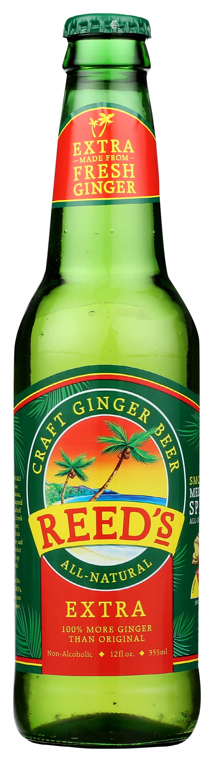 Reed's, Extra Ginger Brew, 12 fl oz