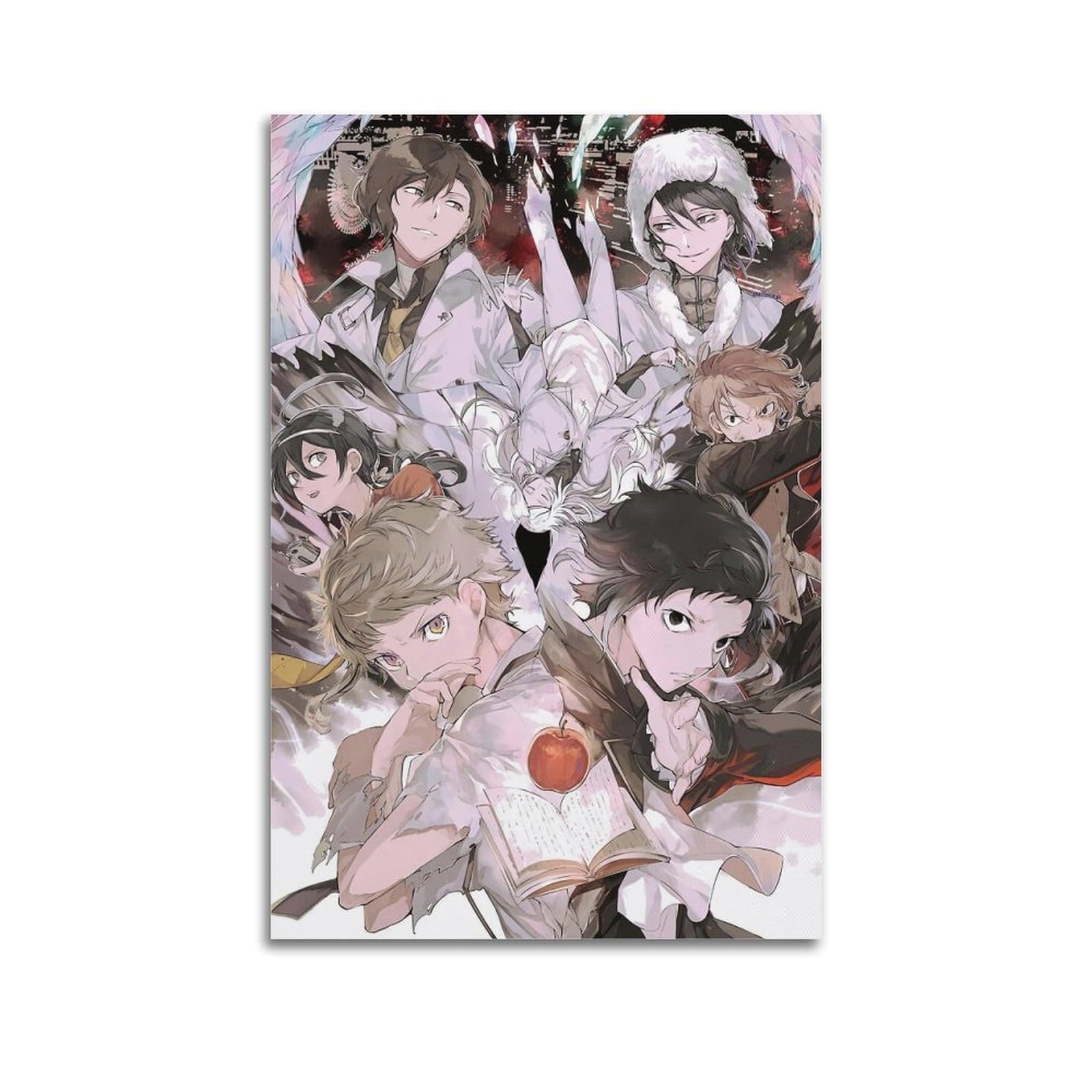 Anime Bungo Stray Dogs Canvas Wall Art Decor Living Room Modern Family Bedroom 20x30inch(50x75cm) Unframe-style