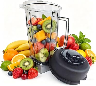 Blender Replacement Container Jar, Mixer Juicer Pitcher Replacement Parts & Accessories | Compatible With JTC 010 767 800 G5200 G2001 Blender Machine