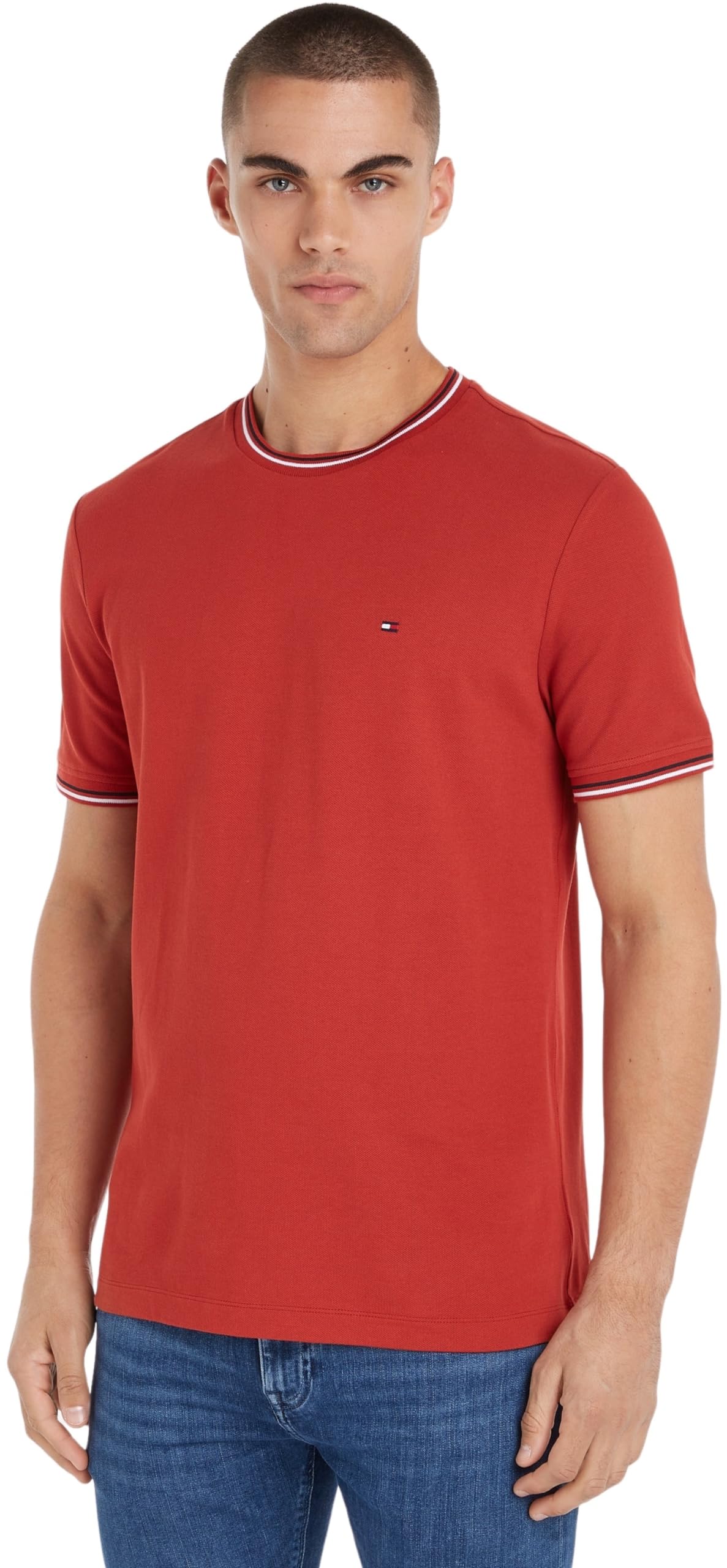 Tommy Hilfiger Camiseta de Manga Corta para Hombre
