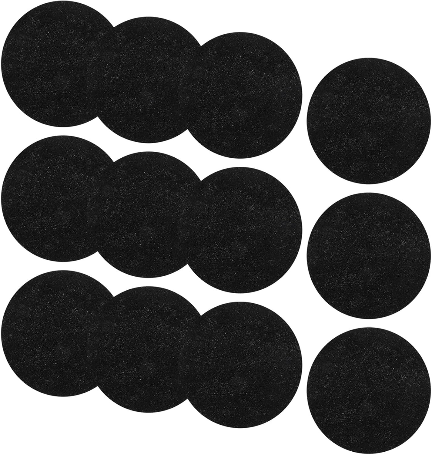24pcs Activated Carbon Filterpads for Trash Can Filter Compost Bin Filters Countertop Replacement Cotton
