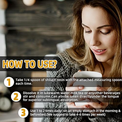 Miniatura 5 de Shilajit Shilajit - Resina orgánica natural del Himalaya Shilajit de grado dorado, 100% pura Shilajit con más de 85 minerales traza y ácido fúlvico