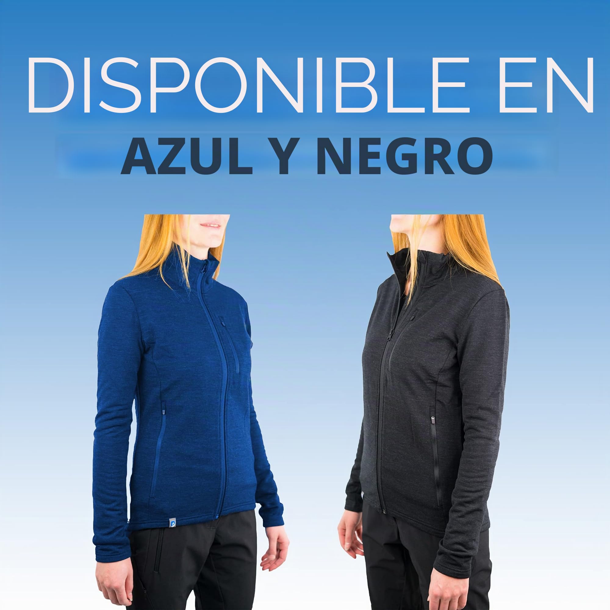 ALPIN LOACKER Chaqueta mujer de lana merino 270 g/m² - la chaqueta polar mujer,chaqueta deportiva mujer termica