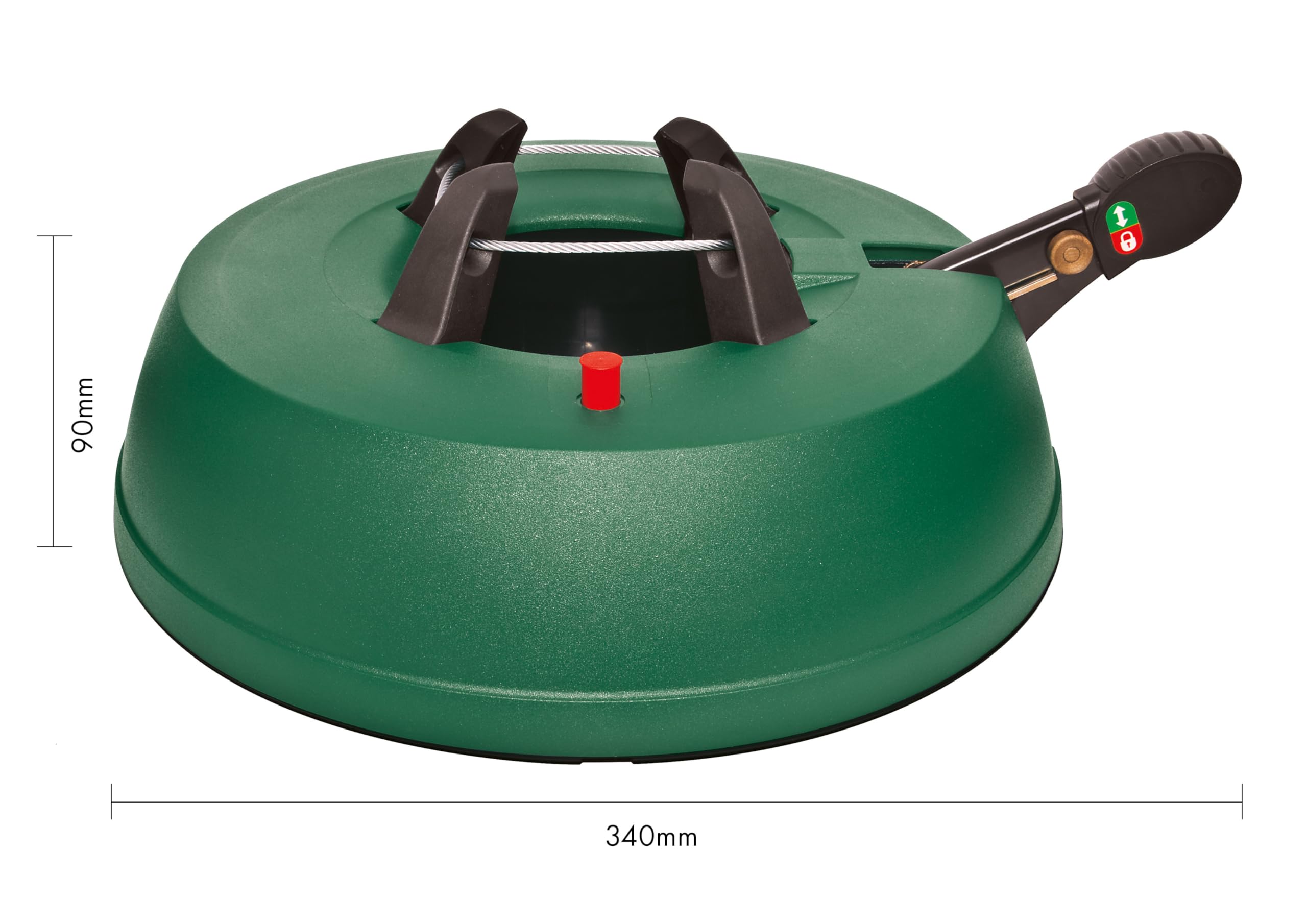 NIKO Baum Fix Aqua 220 Christbaumständer 2,20m Baumhöhe Weihnachtsbaumständer 34cm