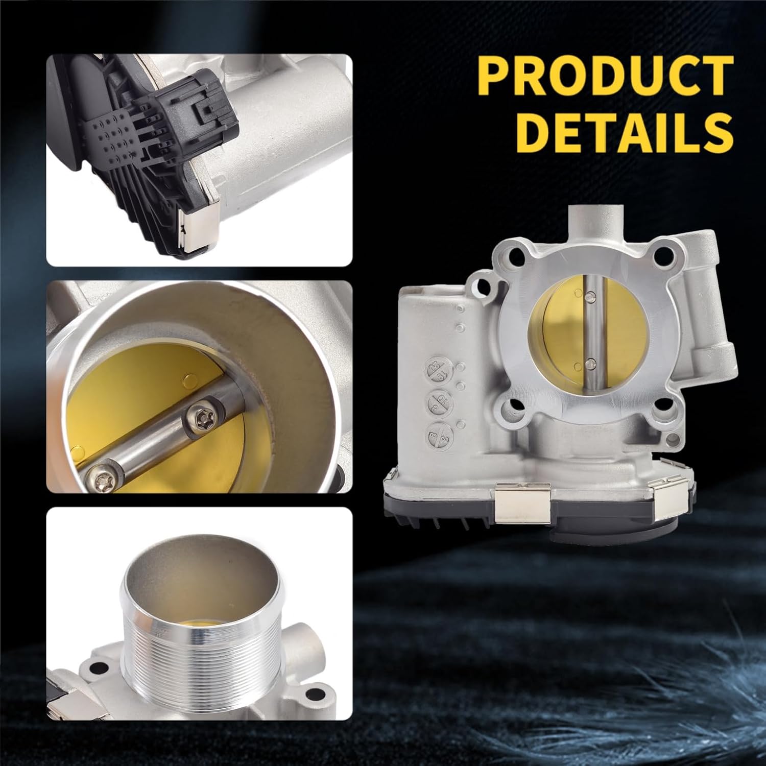 Electronic Throttle Body Fit for Buick Encore 2013-2019, Chevrolet Cruze 2011-2015, Cruze Limited 2016, Sonic 2012-2018, Trax 2013-2019 1.4L S20191, 55565489, 977359