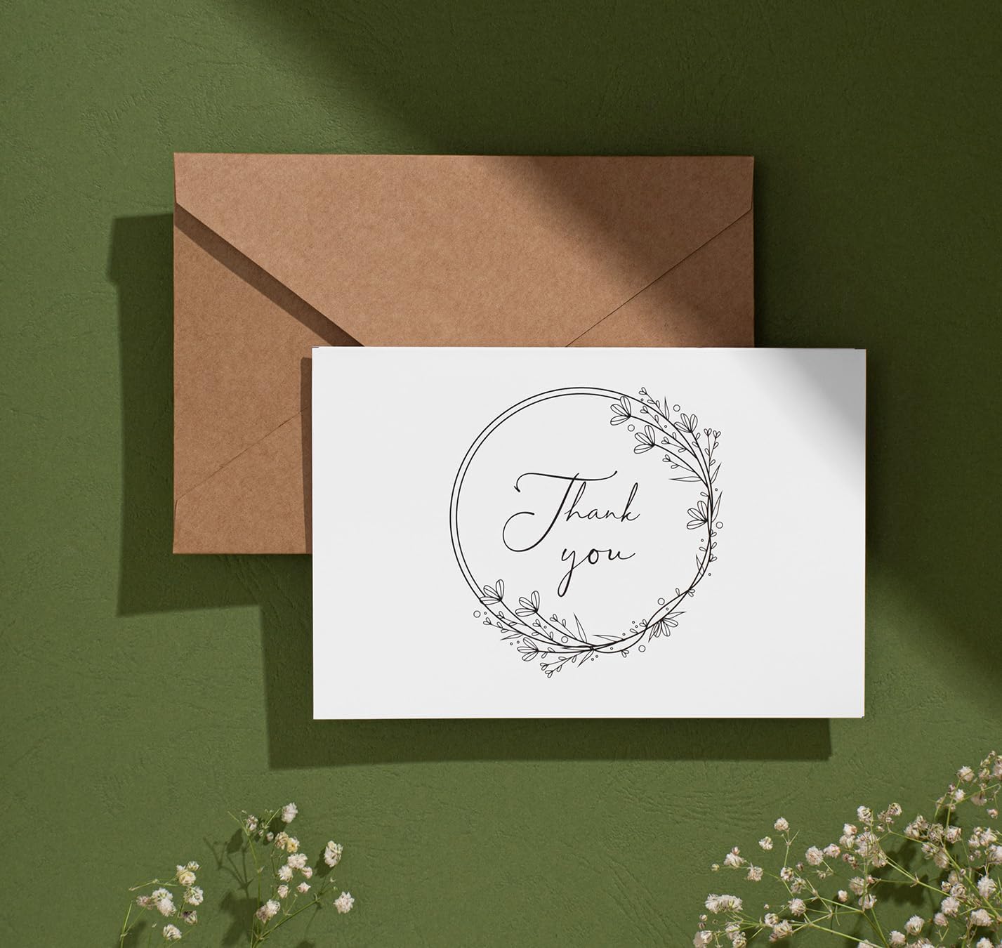 100 Pack Bulk Thank You Cards With Envelopes Thank You Card Thank You Stickers 4 Minimalistic Designs Funeral Thank You Cards With Envelopes Thank You Cards Small Business Thank You Cards Wedding