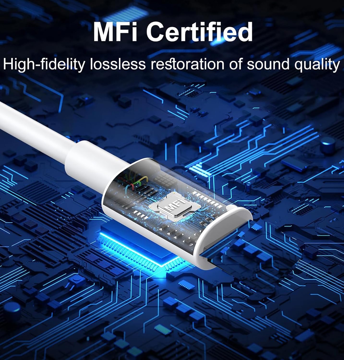 2 Pack [Apple MFi Certified] Wired Headphones for iPhone 14 13 12 Pro Max for iPhone Earbuds with Built-in Microphone & Volume Control Nosie Reduction Earphones for iPhone 14 13 12 11 Pro Max XS XR X image 5