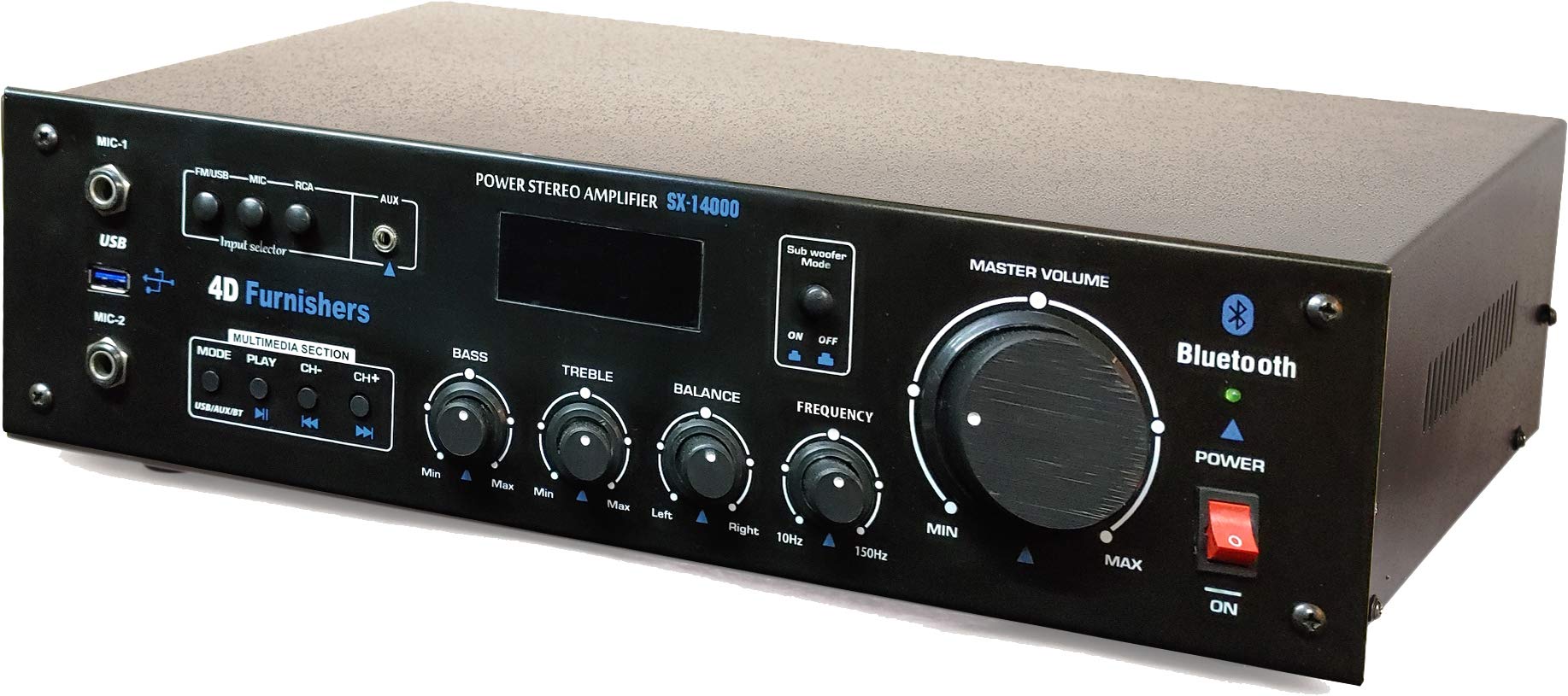 Stereo/Double Subwoofer Amplifier 