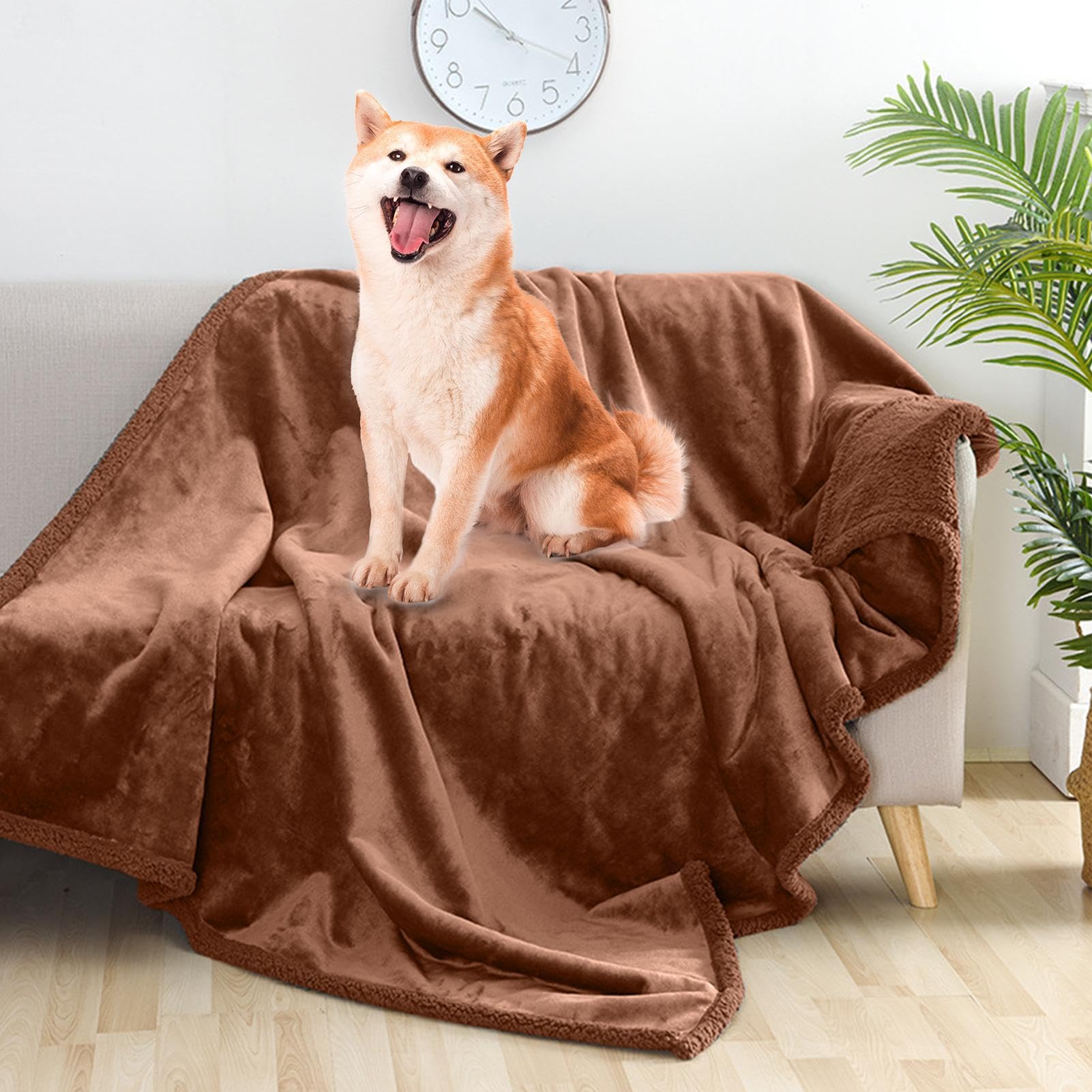 Manta para Cachorros, Manta de Franela Gruesa para Gatos, Manta Lavable | para Perros, Suministros cómodos para Mascotas para Gatos de Interior, para Todas Las Estaciones, sofá
