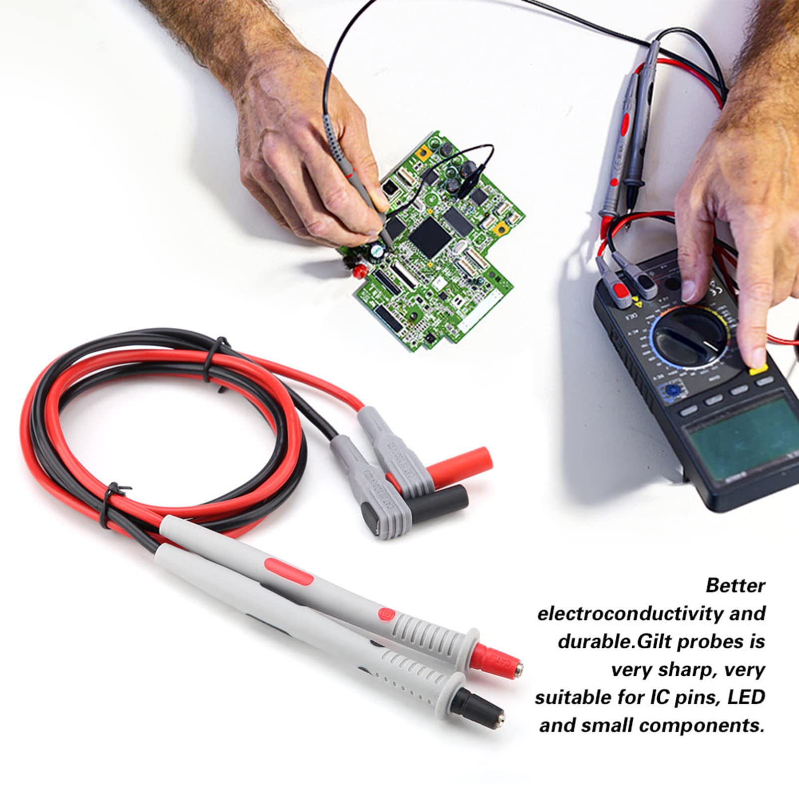 Amazon.co.jp: 電気多機能マルチメーターテストリードセット