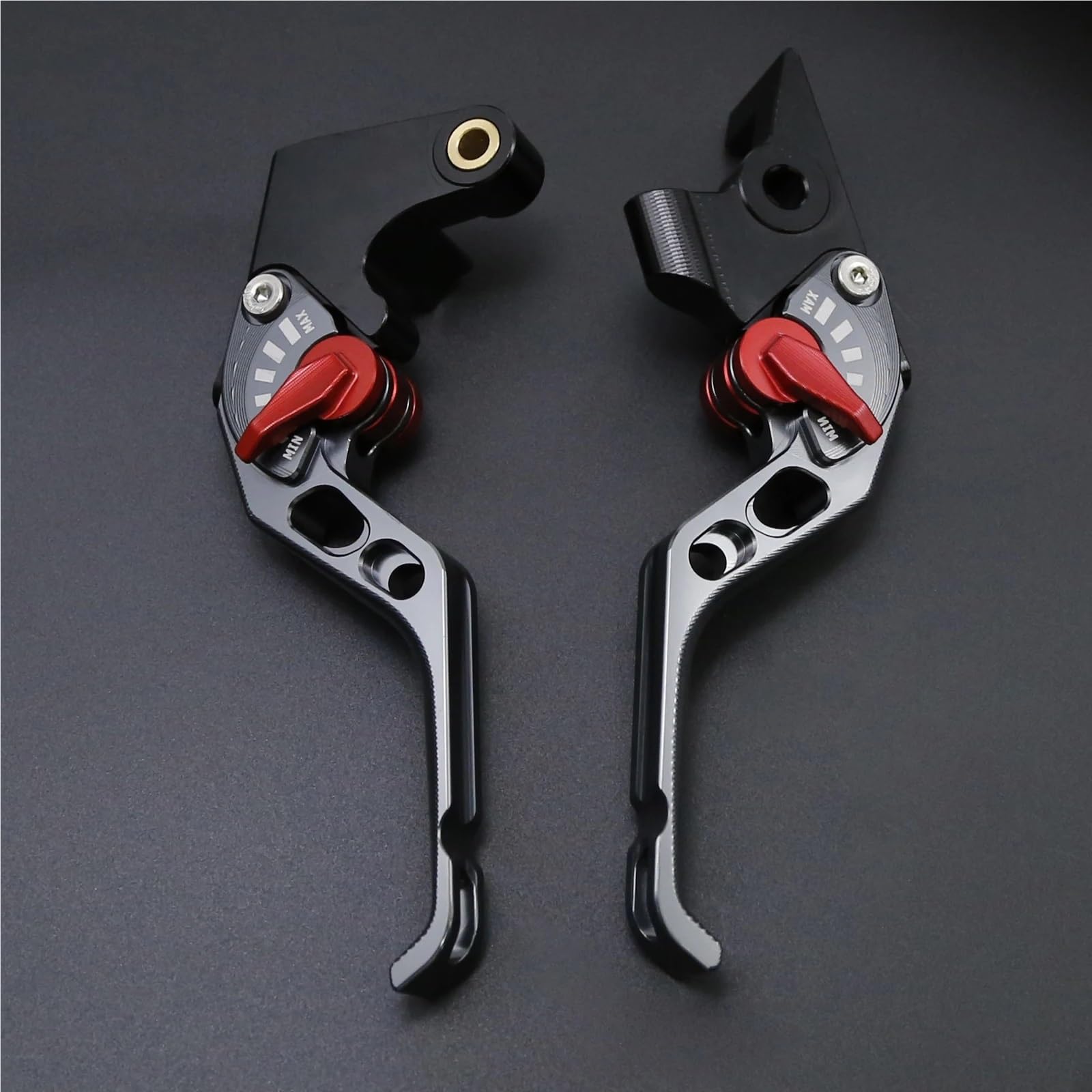 Fit FOR CFMOTO CF Moto XO-1 Papio 125 CF125 / Racer ABS Accessories 2 Finger CNC Adjustable Brake Clutch Lever(Black)