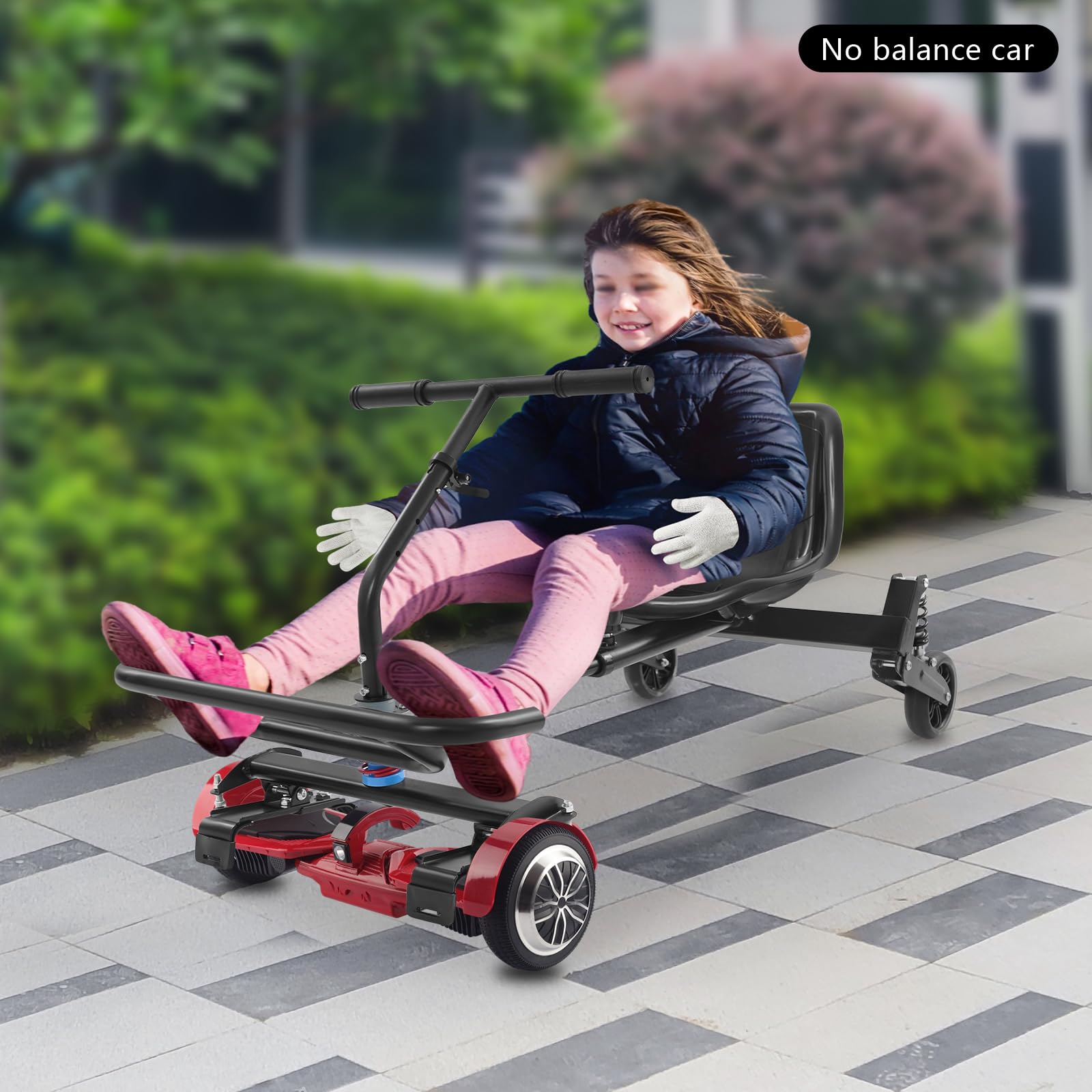 Hoverboard, supporto regolabile come telaio e supporto, accessori per bambini e adulti fino a 100 kg con assorbimento degli urti