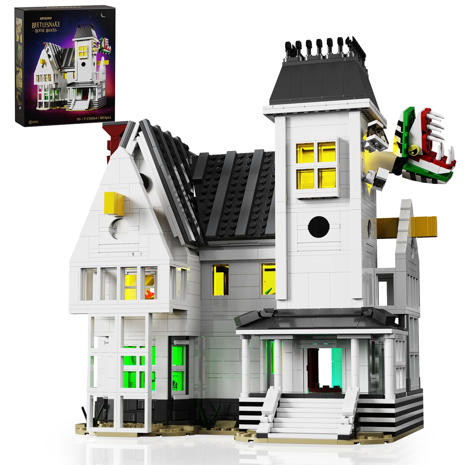 Amazon.com: Horror Movie Beetle House Halloween Building Blocks Amazon.com: Horror Movie Beetle House Halloween Building Blocks