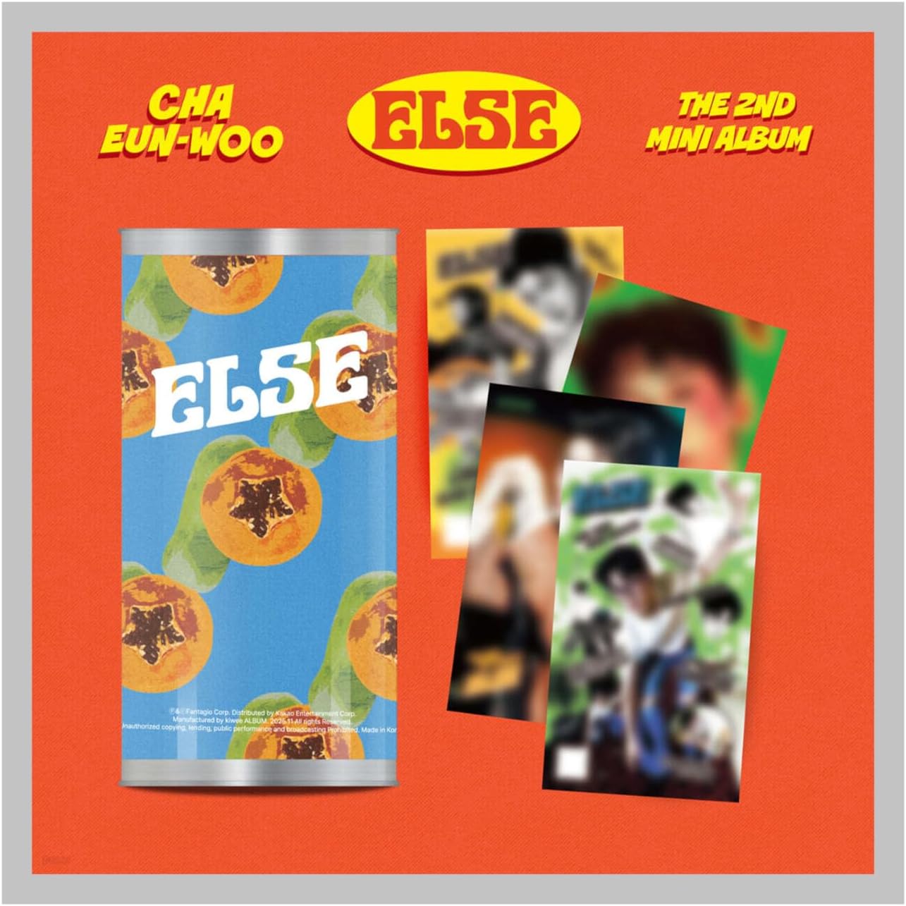 ASTRO Cha Eunwoo ELSE 2nd Mini Album with Tracking Sealed (Full Set : FROM 1+FROM 2+kiwee)