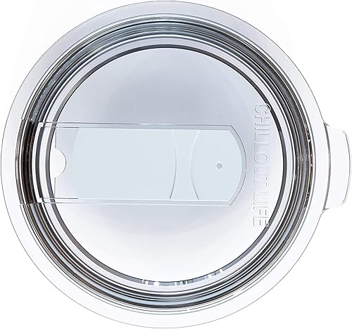 Miniatura 2 de CHILLOUT LIFE Tapa de repuesto solo para vaso de 40 onzas, tapa deslizante a prueba de salpicaduras de Tritan