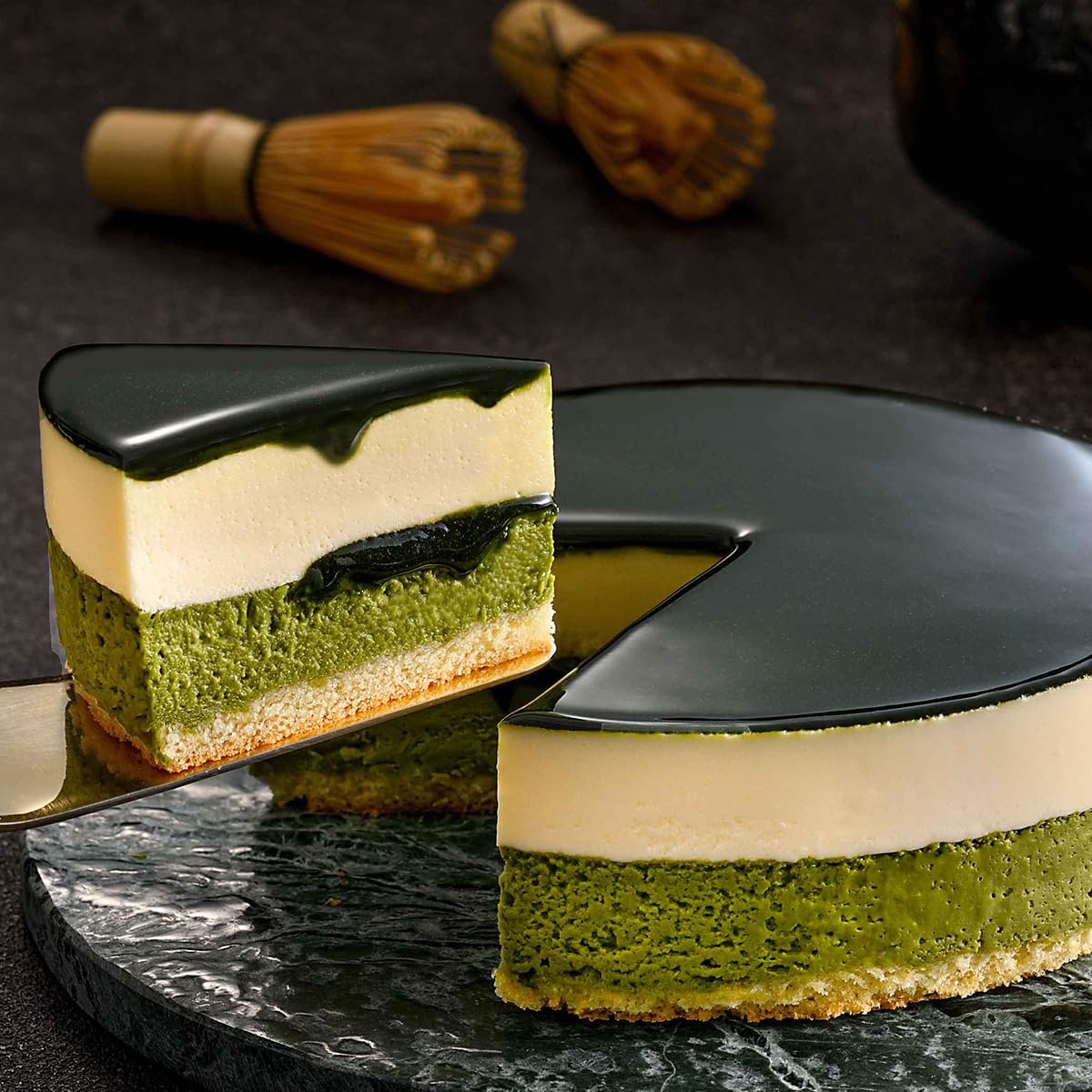 Amazon.co.jp: 京都ヴェネト 宇治抹茶 生チーズケーキ ジェミニ