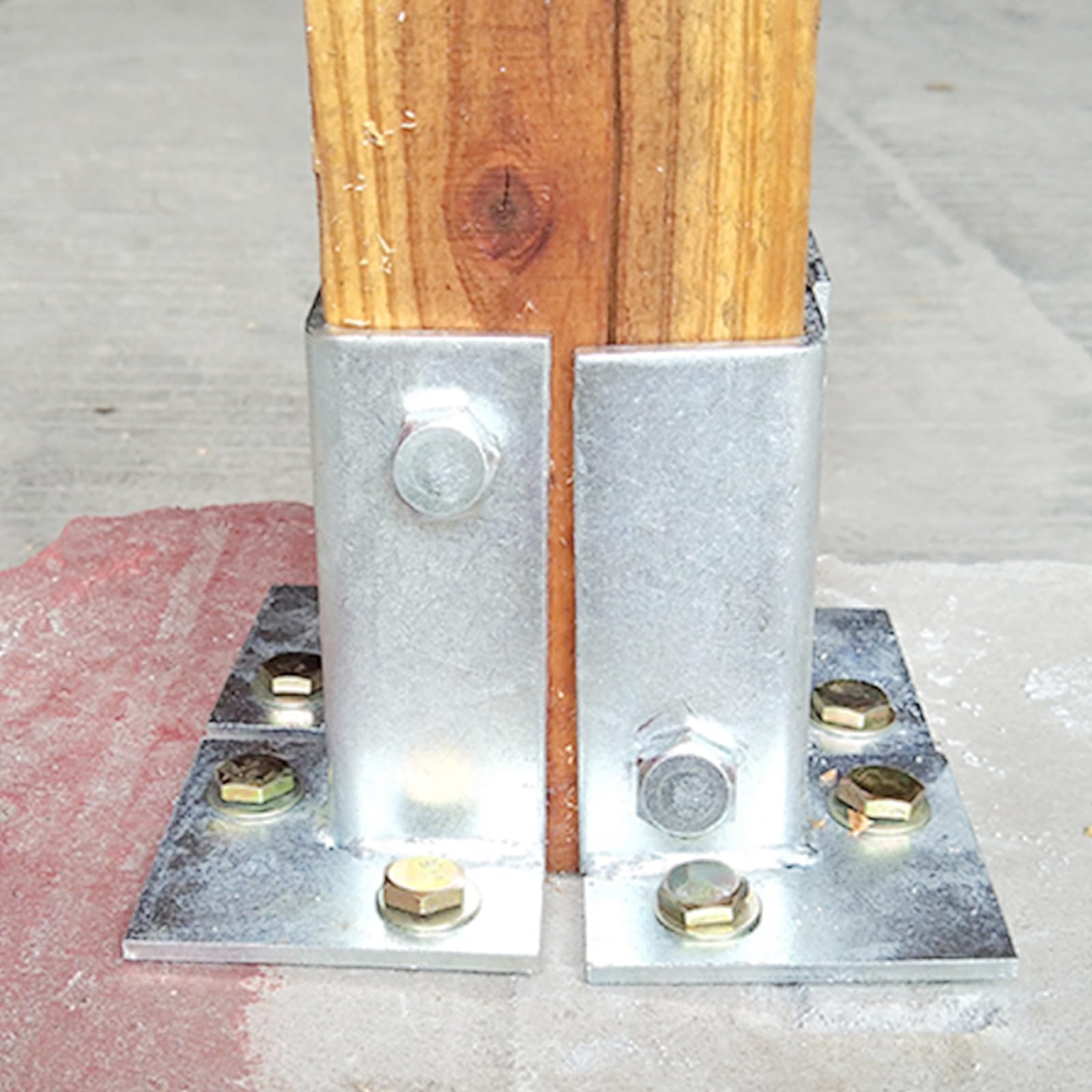 Piquets D'ancrage Pour Poteau De Clôture , Lot De 8, 61 X 10