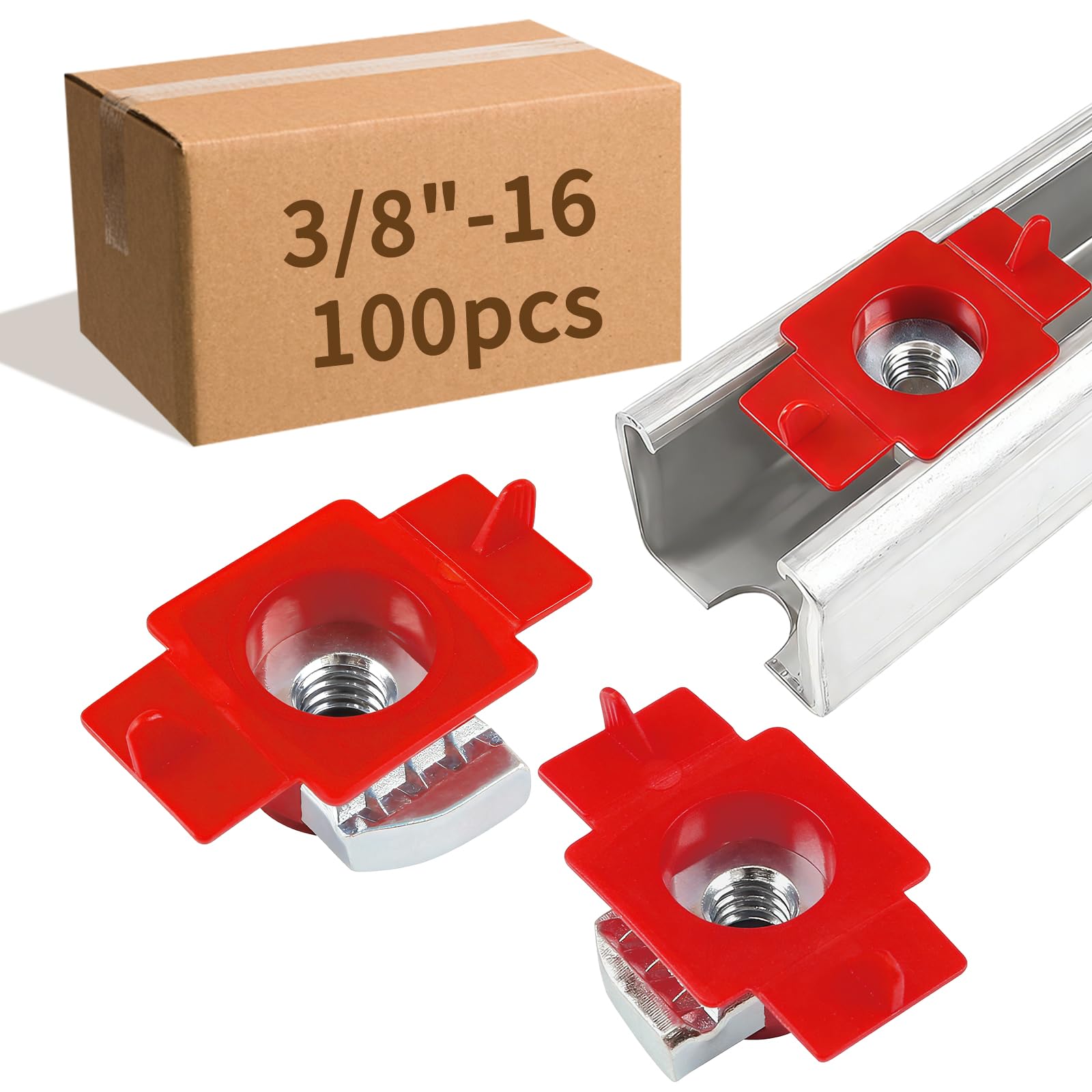 Nylon Strut Channel Nuts - Easy Installation -16