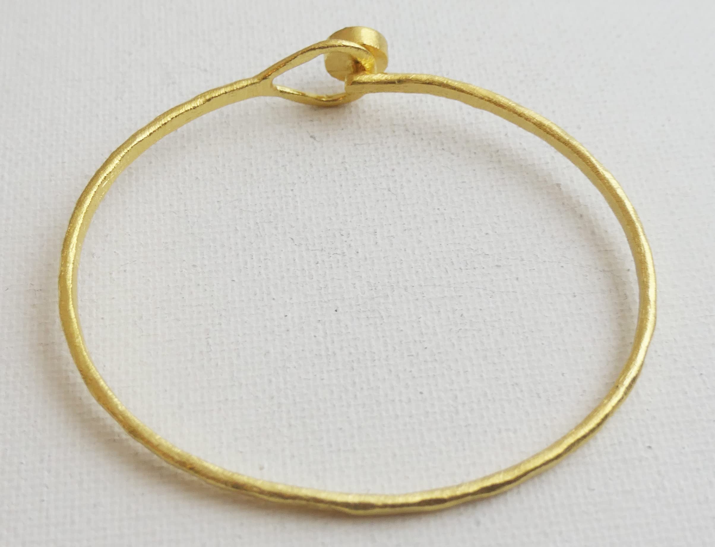 Pulsera de Plata de Ley Chapada en Oro con Lapislázuli
