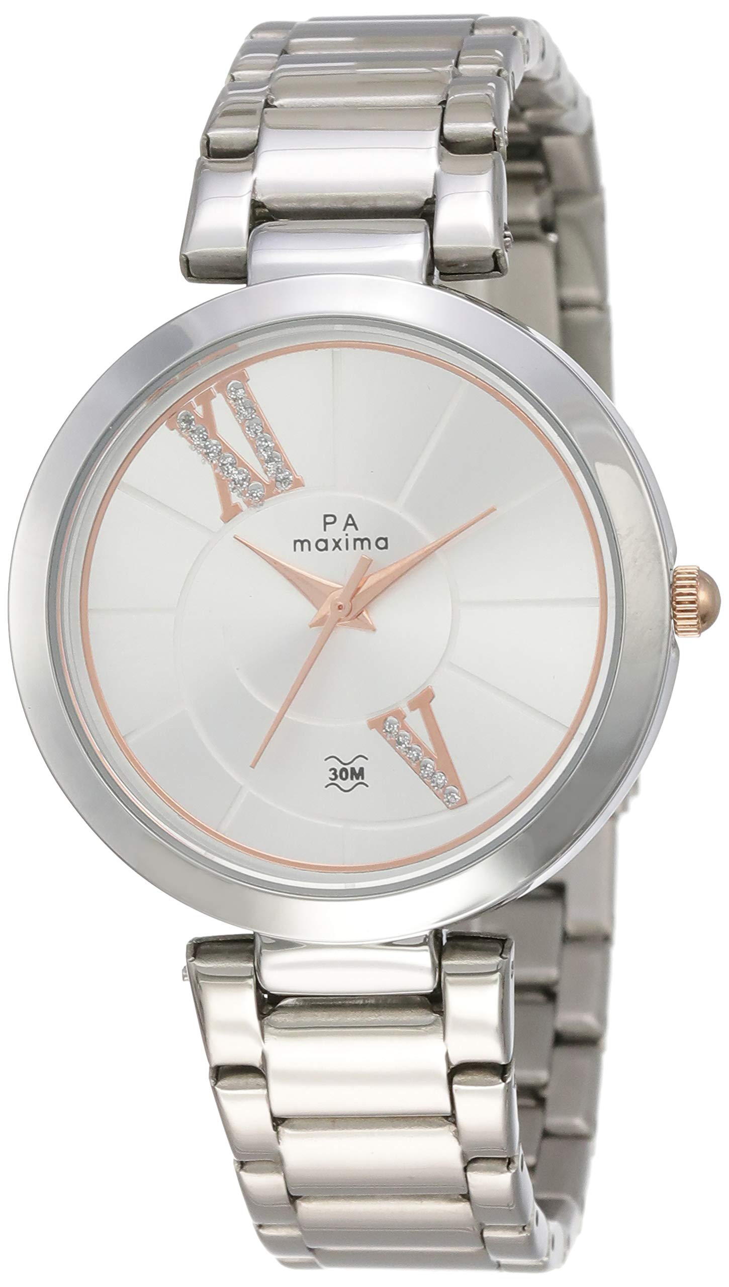 Maxima Analog Silver Dial Womens Watch (B07V23S54X) Amazon Price History, Amazon Price Tracker