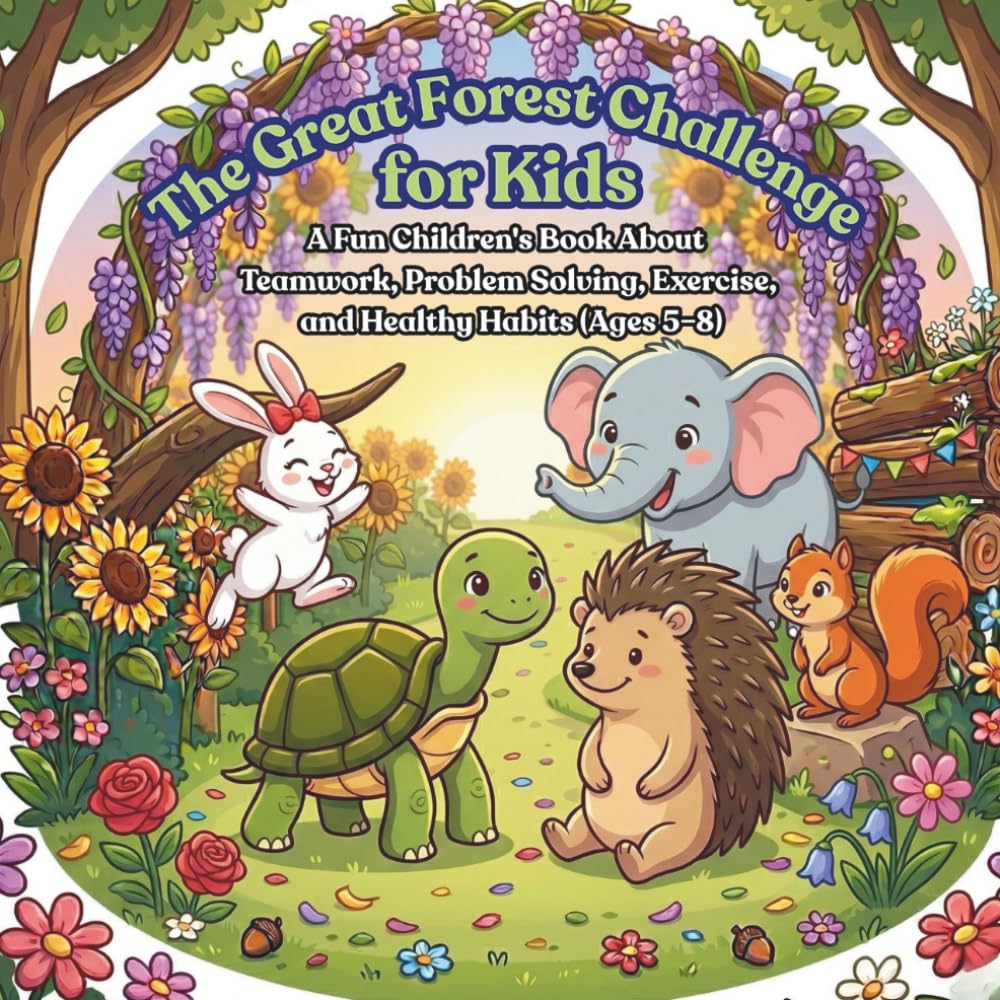 The Great Forest Challenge for Kids: A Fun Children's Book About Teamwork, Problem Solving, Exercise, and Healthy Habits (Ages 5–8)