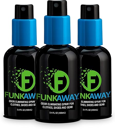 FunkAway - Espray eliminador de olores para calzado, ropa y equipo, sin aerosol tamaño mini para viajar, bolsa de gimnasio, bolso de mano, FunkAway - Espray eliminador de olores para calzado, ropa y equipo, sin aerosol tamaño mini para viajar, bolsa de gimnasio, bolso de mano,