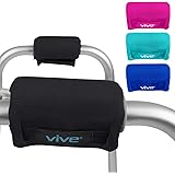Vive+Walker+Grips+-+Padded+Hand+Covers+-+Soft+Cushion+Padding+Medical+for+Folding+Rolling+Wheelchair%2C+Rollator+Handle%2C+Senior%2C+Elderly+Grippers+-+Crutch+Handle+Pads+-+Mobility+Aid+Hand+Cushion+%28Black%29