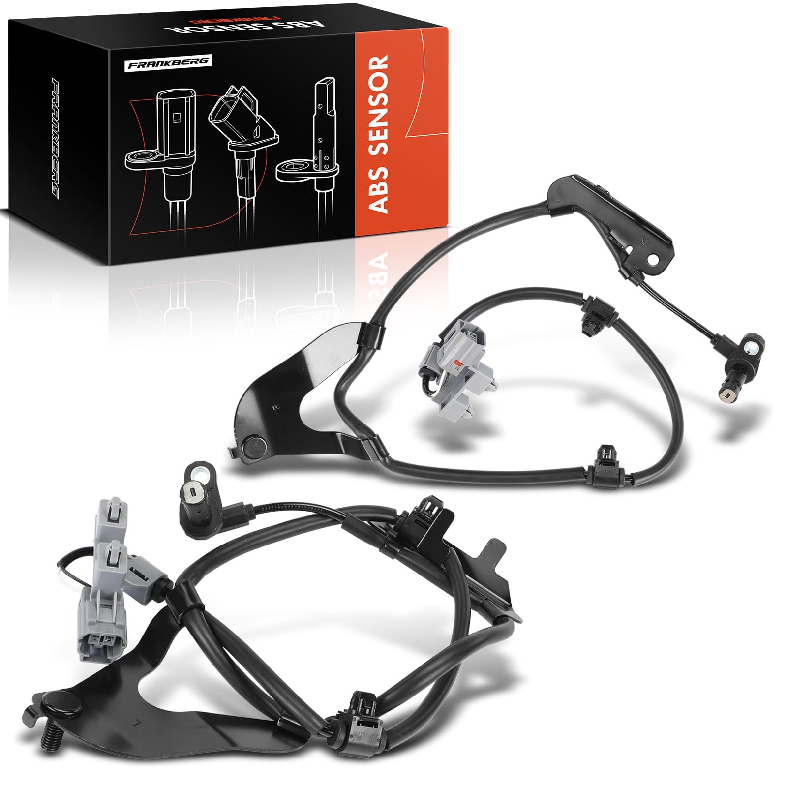 Frankberg 2 sensori ABS anteriori a 2 Poli 8982924320 | Compatibile con: D-Max II Pianale/Telaio TFR TFS,D-Max II TFR TFS